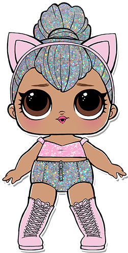 Lol Surprise Series 2 Tots 2 002 Kitty Queen - Lol Surprise Kitty Queen (403x550), Png Download