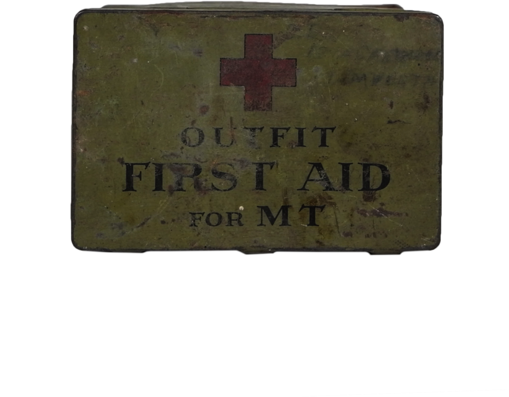 Ww2 Australian First Aid Kit (1000x1250), Png Download