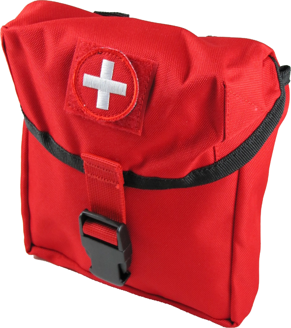 Elite First Aid New Platoon First Aid Kit W/ Molle - Elite First Aid Platoon First Aid Kit Black (936x1054), Png Download