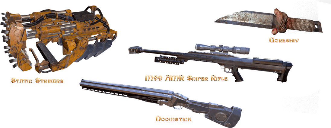 Kf2 Ss Weapons - Killing Floor 2 Prestige 2 Rewards (1154x436), Png Download