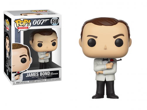 Funko Pop James Bond Goldfinger - Sean Connery Pop (500x500), Png Download