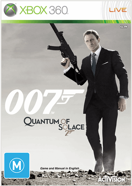 James Bond Quantum Of Solace (600x600), Png Download