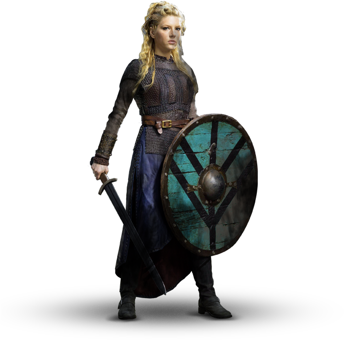 Png Vikings - Lagertha (702x723), Png Download