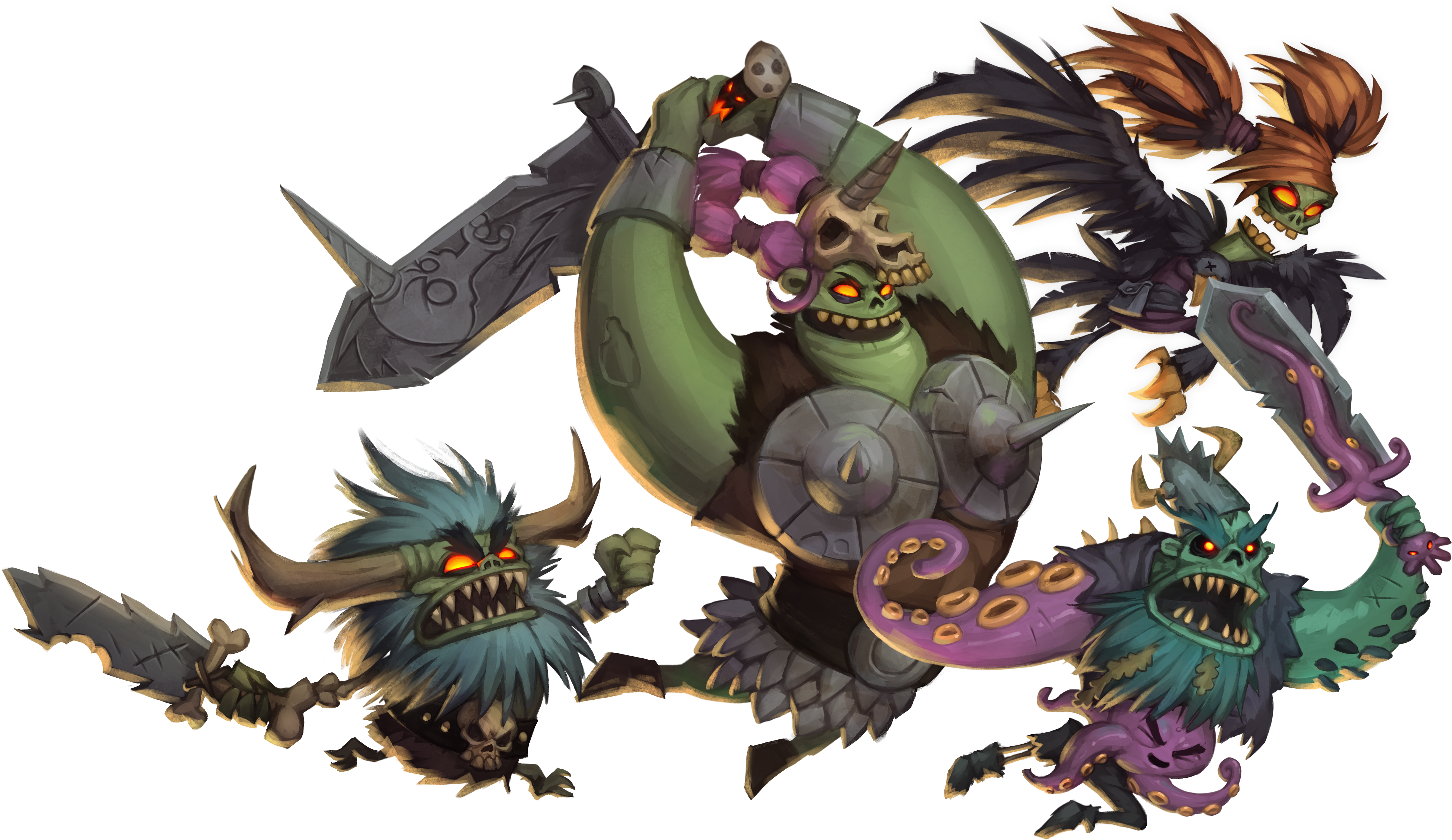 Zv Characters - Illustration (5760x3240), Png Download