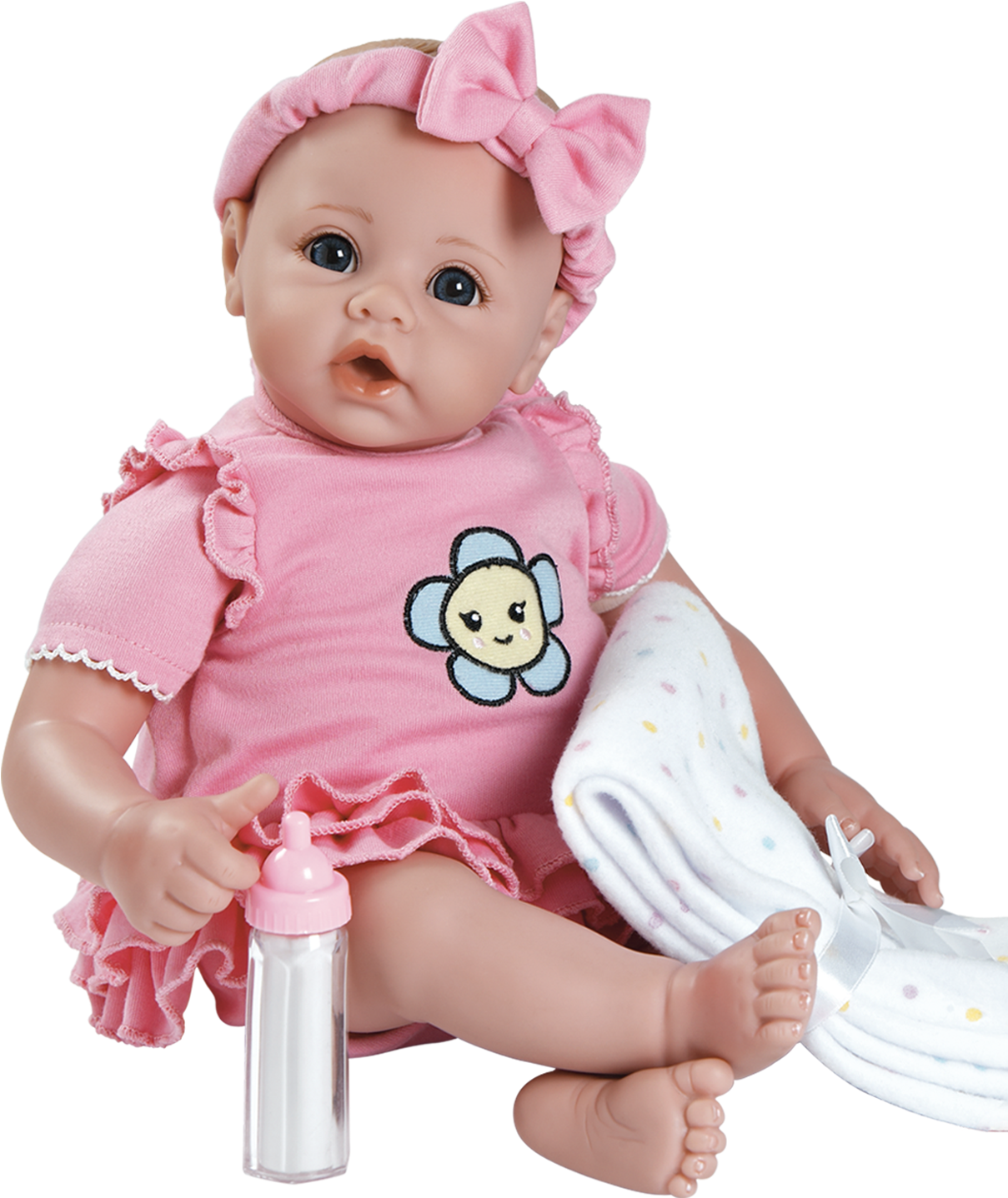 Adorable - Adora: Babytime Baby - Pink (1225x1788), Png Download