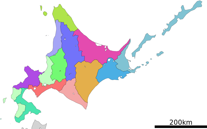 Hokkaido Transparent (848x528), Png Download