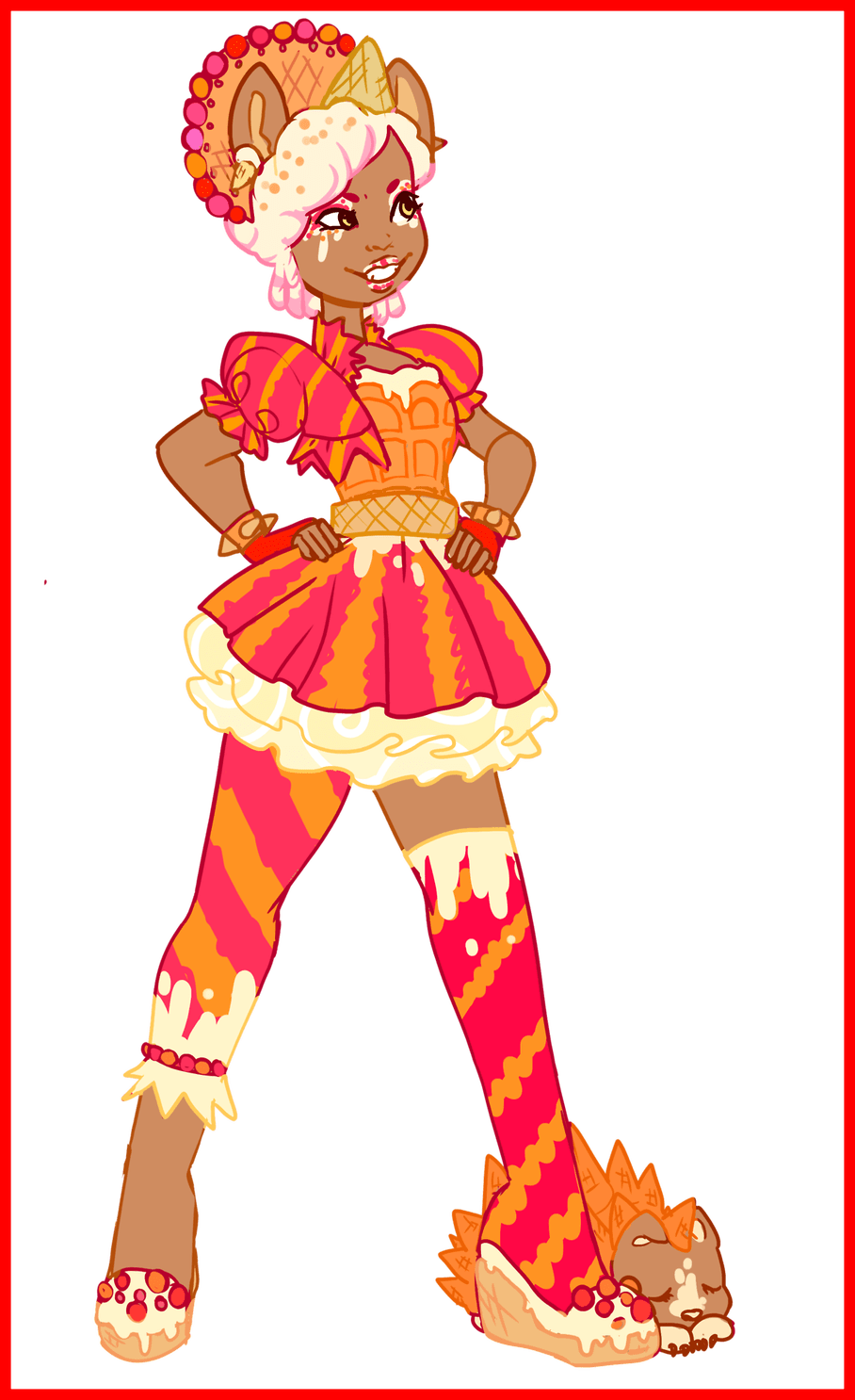 Inspiring Monster High Sweet Screams Tumblr Image For - Barbie (908x1486), Png Download
