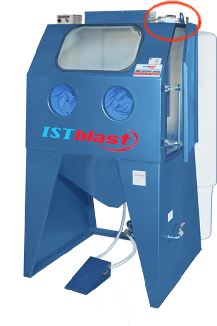 Sanblast Cabinet Door Security & Timer Options - British Columbia (700x700), Png Download