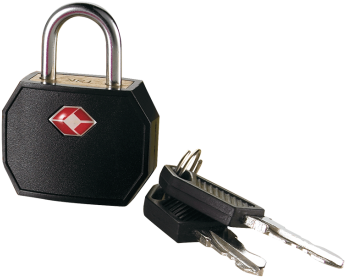 Travel Sentry® Padlock - Conair Tsr01ts Brass Padlock In Assorted Colors (550x550), Png Download