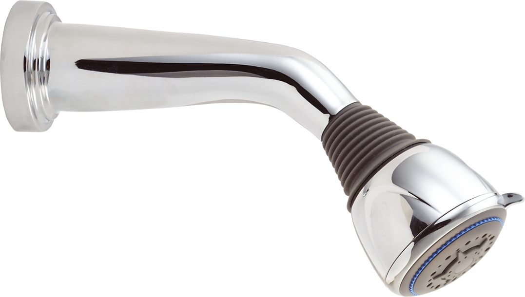 Deva Multi Function Shower Head With Arm Chrome (1077x610), Png Download