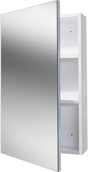 Sapphire Mirror Cabinet Single 450mm - Mirror Cabinet Png (550x550), Png Download