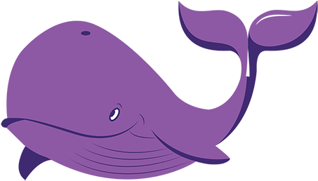 The Franchise Whales - Purple Whales (465x260), Png Download