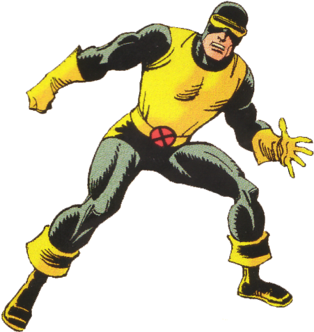 Cyclops Png Clipart - Cyclops X Men Original Costume (500x510), Png Download