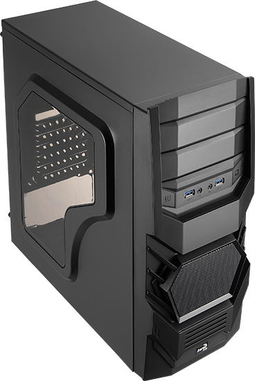 Cyclops Advance Black - Aerocool Cyclops Advance Black (368x550), Png Download