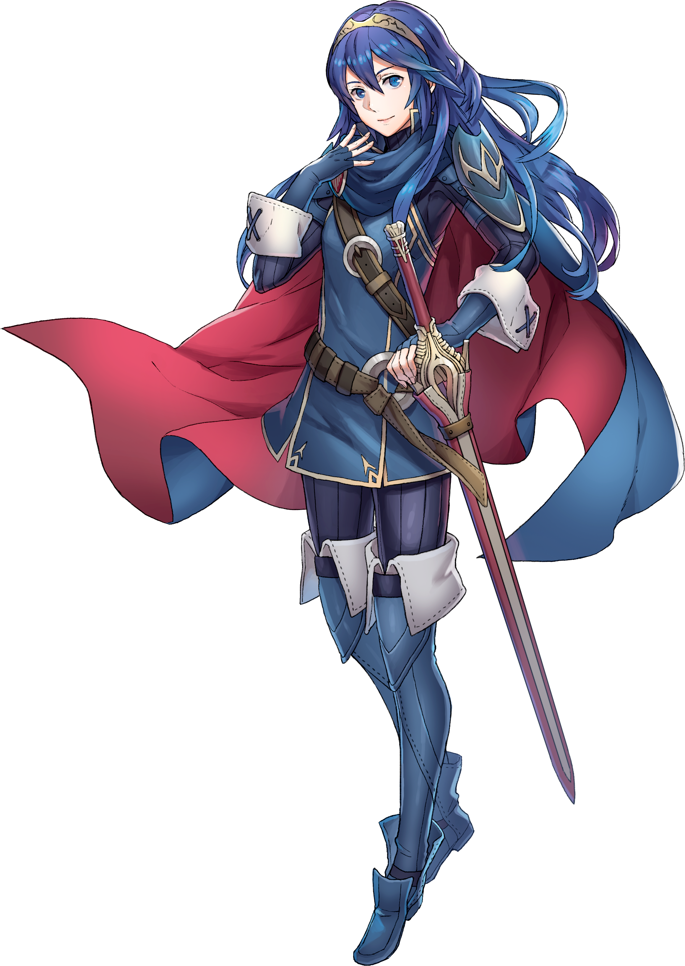300px-full Portrait Lucina - Fire Emblem Heroes Lucina Png (300x423), Png Download