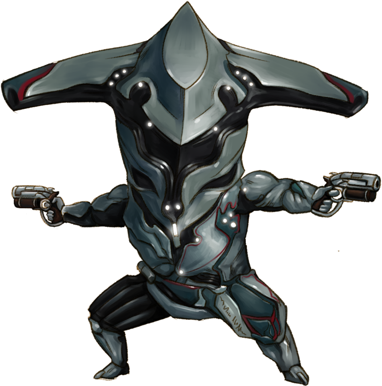 Warframe Png Transparent Picture - Warframe Loki Chibi (800x800), Png Download