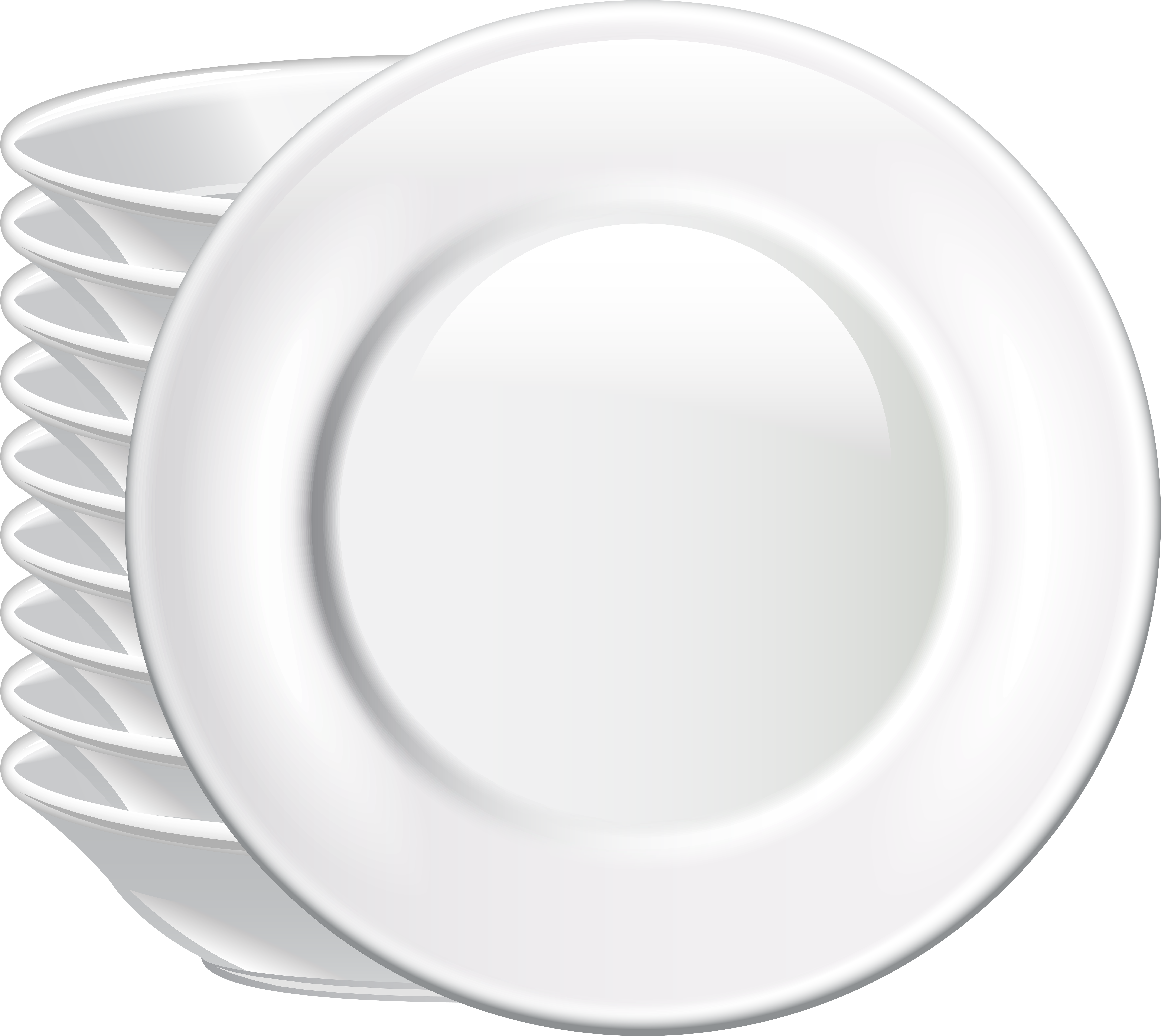 Plates Png Clip Art (8000x7141), Png Download