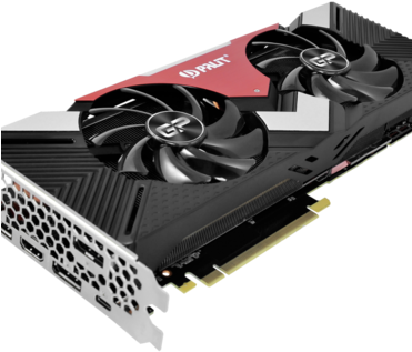 Palit Rtx 2070 Gaming Pro Oc - Palit Ne62070u20p2-1060a Graphics Card Geforce Rtx (370x370), Png Download