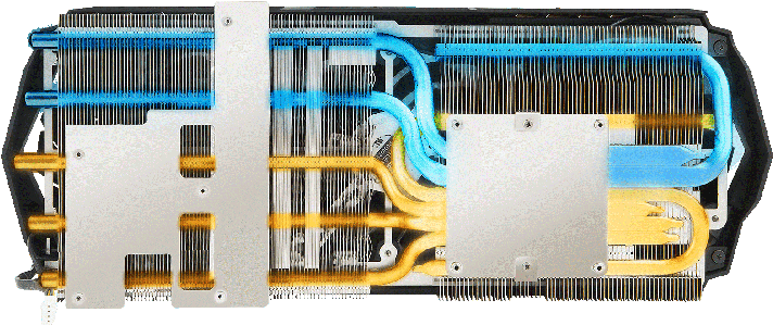 The Strength Of The Microstar In The Design Of The - Gtx1080ti Gaming X Trio (720x303), Png Download