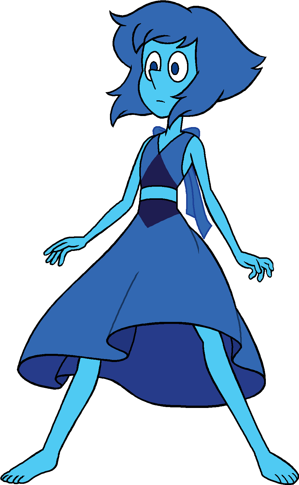 Lapis Withoutwings Deko - Lapis Lazuli Amethyst Steven Universe (1094x1730), Png Download