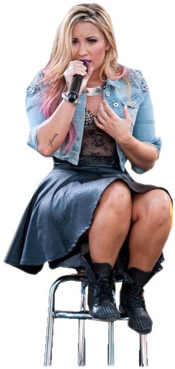 Demi - Demi Lovato Png Pinkvato (395x594), Png Download