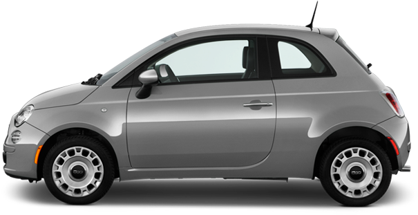 /17photo/fiat/2017 Fiat 500 Pop - Fiat 500 Pop Side (640x480), Png Download