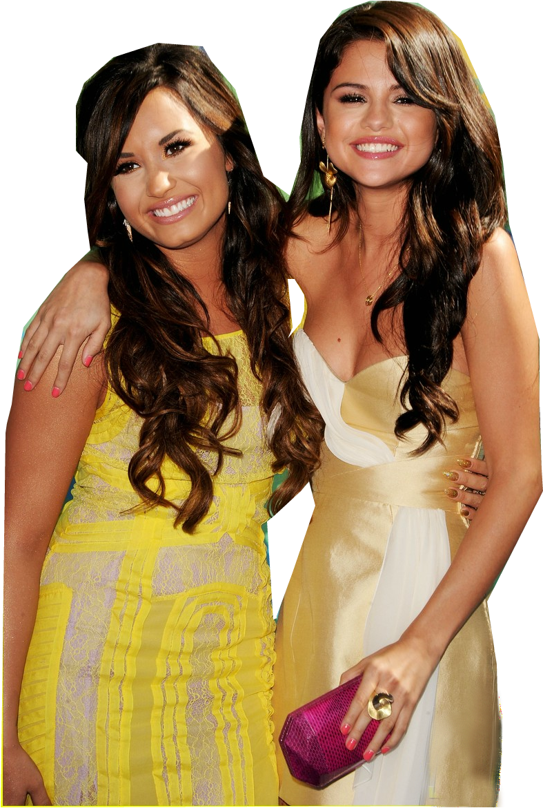 Amo A Shane Gray - Selena Gomez E Demi Lovato (811x1222), Png Download