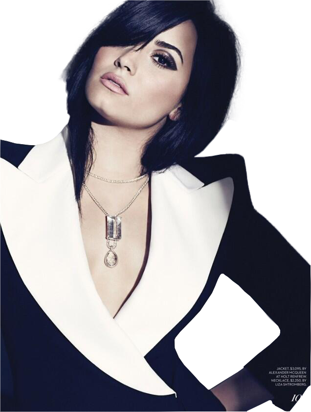 Demi Lovato Fashion Magazine - Demi Lovato Vogue Magazine (636x843), Png Download