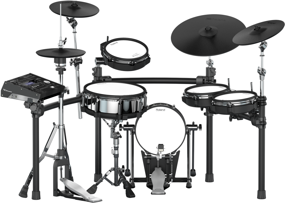 Roland Td50k Pro V-drums Kit - Roland Td-50k-s Electronic V-drum Kit (1000x1330), Png Download