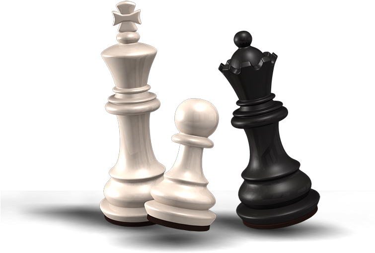 Chess Pieces Charvik - Board Game Pieces Png (754x571), Png Download