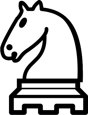 Chancellor Piece - Draw A Chess Knight (303x398), Png Download