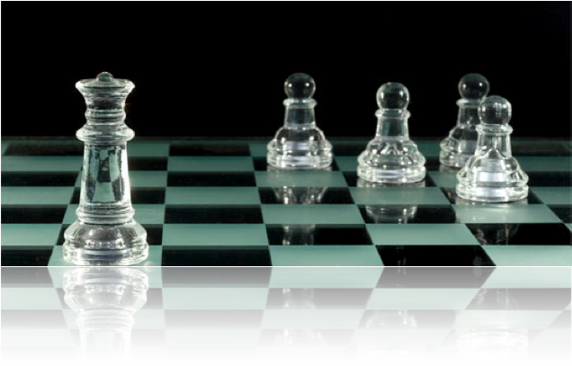 Balance The Picture Of The Chess Set - Informal Or Asymmetrical Balance (635x414), Png Download