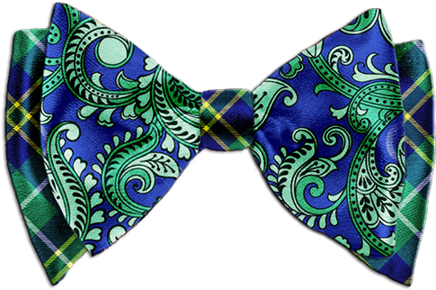Be The First To Review “the Blue Earth Green Blue Custom - Green Blue Bow Tie (500x333), Png Download