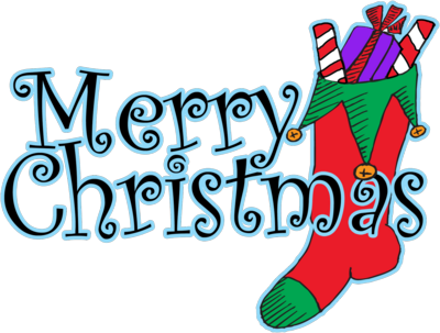 Merry Christmas And Happy New Year Logo Png Merry Christmas - Merry Christmas Clipart (400x303), Png Download