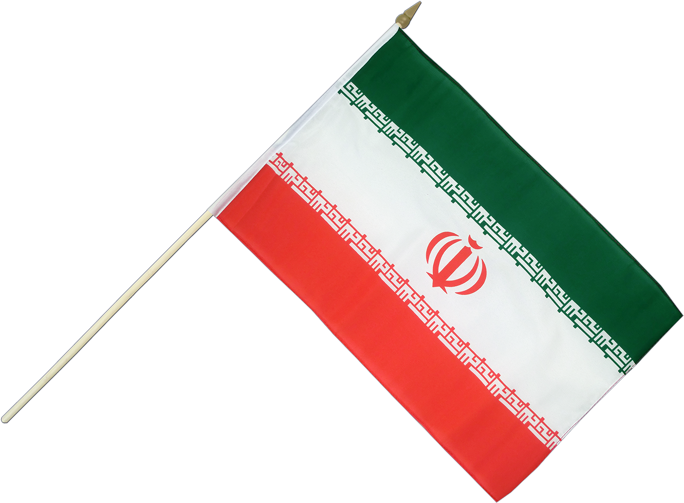 Hand Waving Flag 12x18" - Small Iran Flag - 12x18" (1500x1260), Png Download