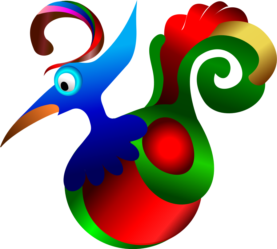 How To Set Use Decorative Bird Clipart (900x811), Png Download