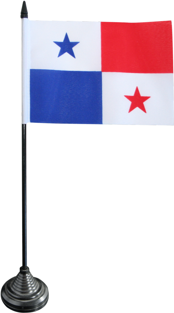 Panama Table Flag - Flag (1500x1176), Png Download