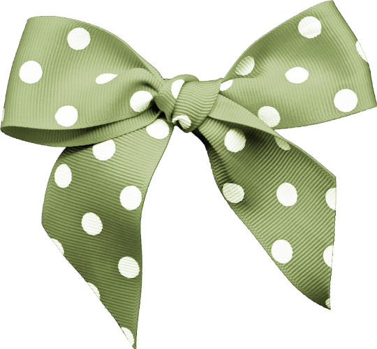 Download Scrapbooking Green Bow Full Size PNG Image PNGkit