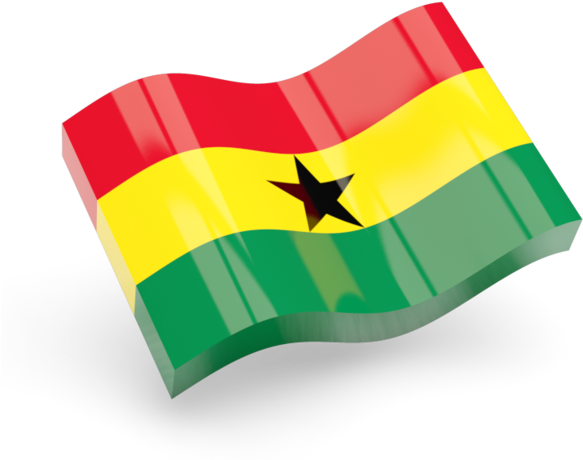 Illustration Of Flag Of Ghana - Bangladesh Flag Png Icons (640x480), Png Download