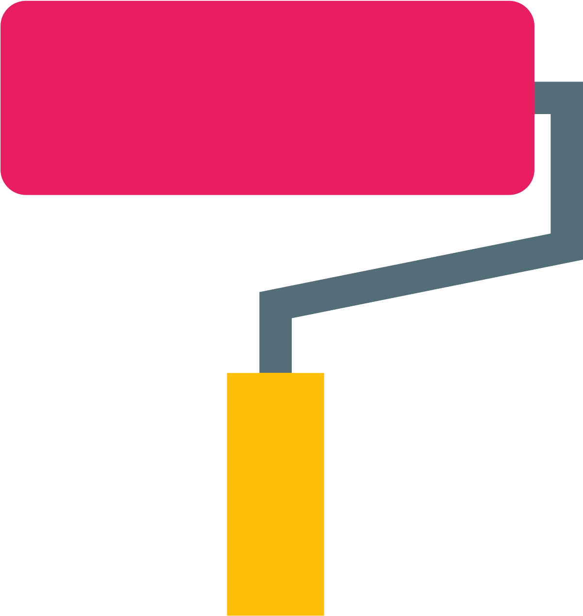 Paint Roller Icon - Huawei Emui (1600x1600), Png Download