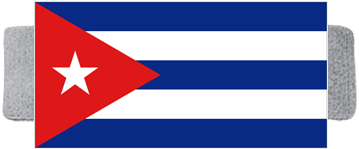Cuban Flag - Headband - 92-5052024 - Custom Screen - Ricky Martin Foundation For Puerto Rico (428x400), Png Download