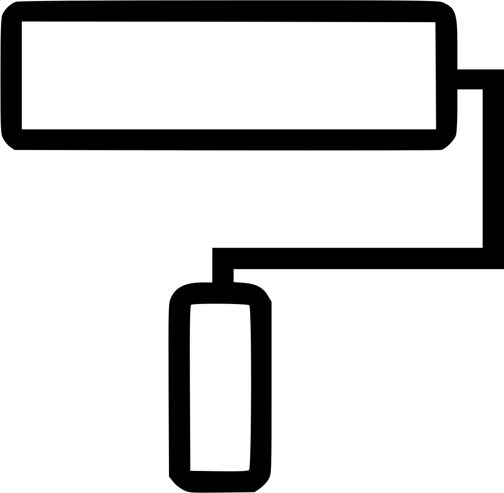 Paint Roller - - Portable Network Graphics (981x960), Png Download