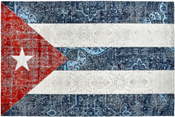 Previous - Teppich Flachgewebe Chenille Daintree Flagge, Kuba (568x568), Png Download