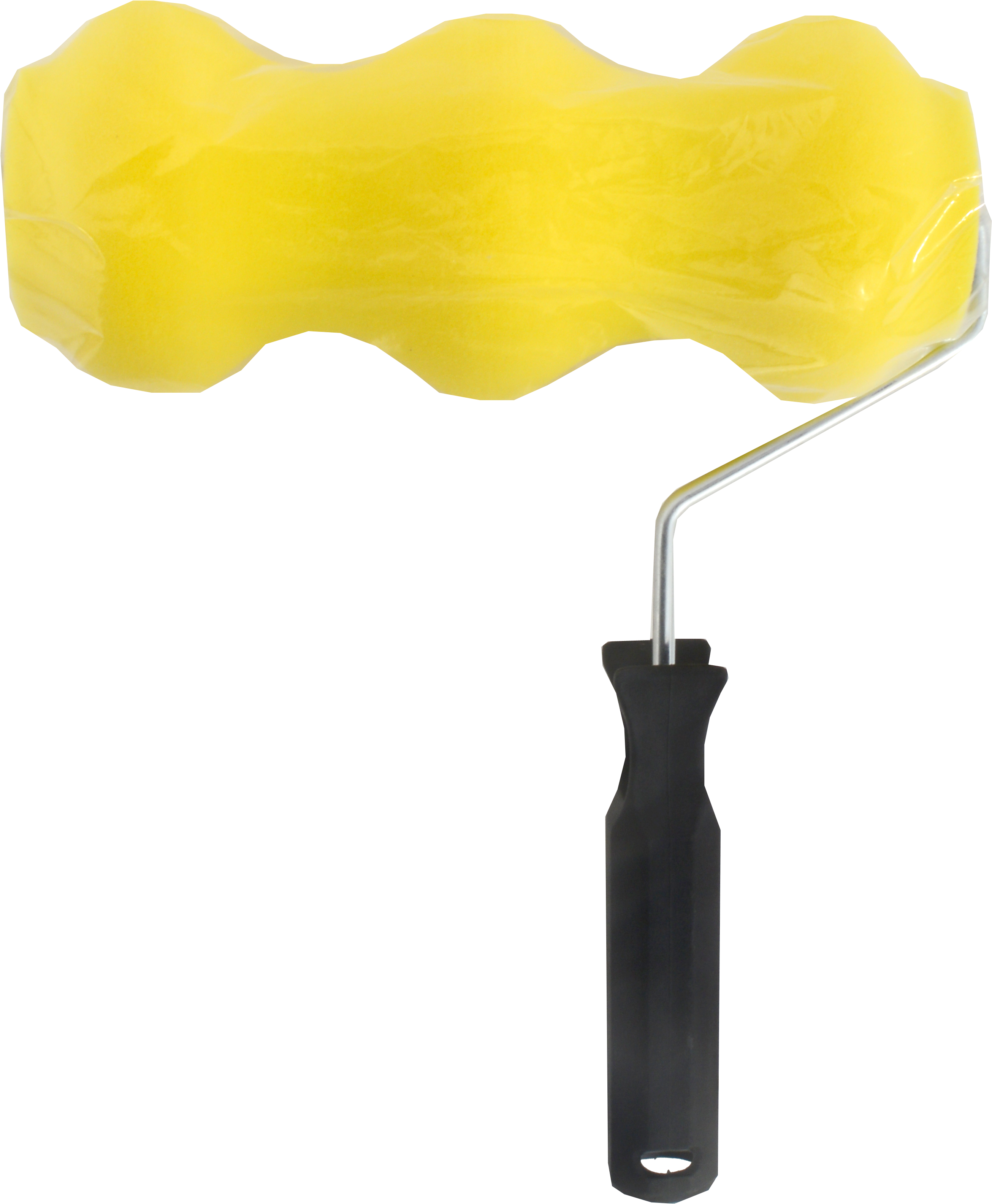 Academy Corrugated Sponge Paint Roller - The Woolie Sponge Painting Roller -value 2-pack Jj144901 (2737x3301), Png Download