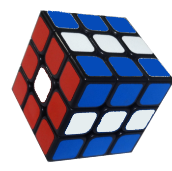 Flag Of Rubik's Cuba - Rubik's Cube (350x348), Png Download