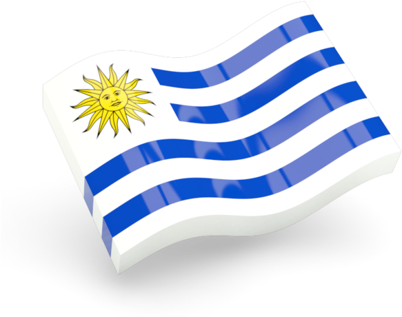 Illustration Of Flag Of Uruguay - Flag Of Uruguay Png (640x480), Png Download