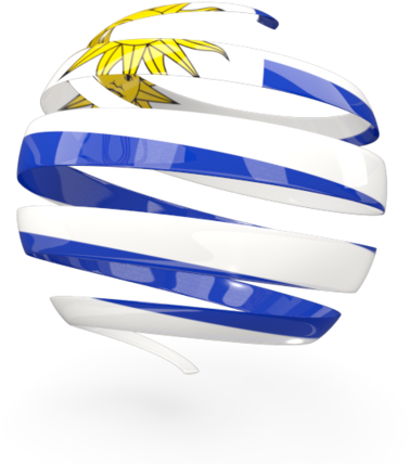 Illustration Of Flag Of Uruguay - Uruguay 3d Png (640x480), Png Download