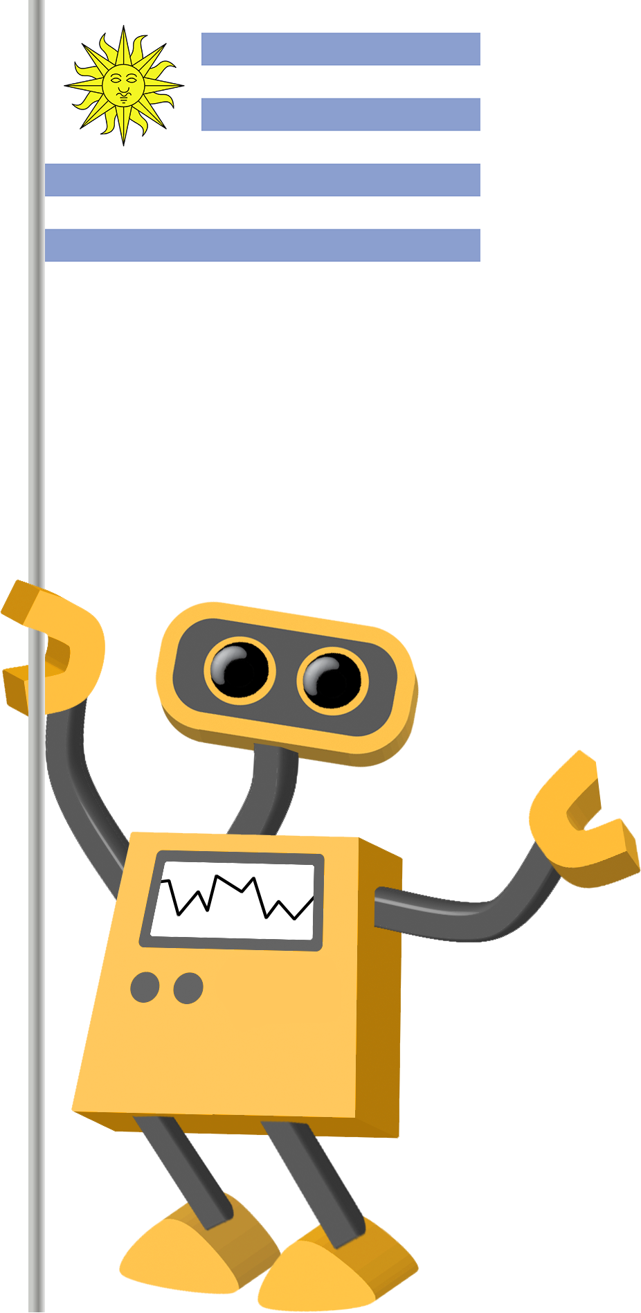 All Robots In The Collection Have Transparent Backgrounds - Robot (926x1896), Png Download