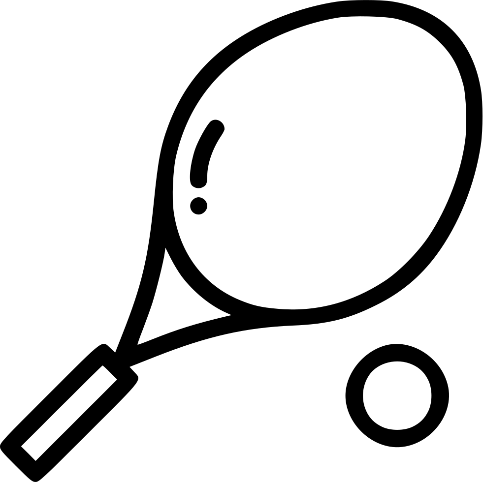 Tennis Racket Game Ball Racquet Comments - Racket (981x980), Png Download