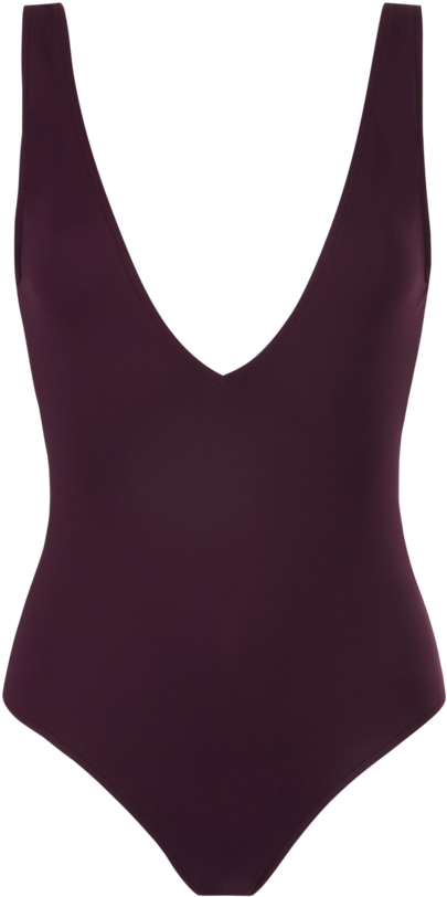 The Essential-eggplant - Swimsuit (900x900), Png Download